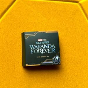 Wakanda Forever Marvel Studios Promotional Pin